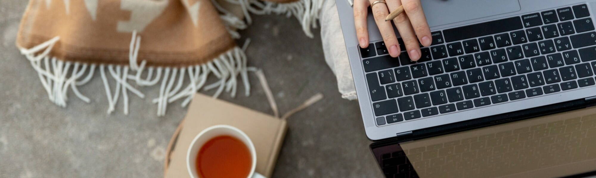 Keyboard and hand